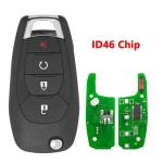 Chevrolet Sonic Spark Trax 4 Button Flip Key 2019-2022 For LXP-T003 315Mhz| Aftermarket